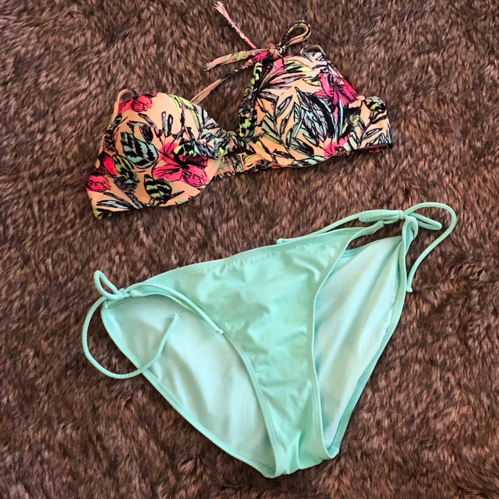 2pc Tropical bikini